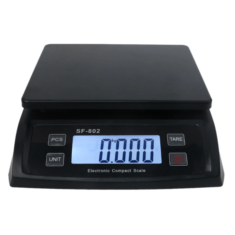 High-Capacity Digital Postal Scale with Counting Function - 25kg/55lb, Electronic Weighing Tool