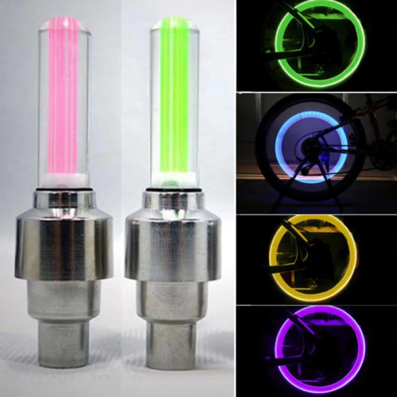 4 Tappi Valvola Diamantati Per Auto, Universali, In Rame E Strass, Colori Assortiti, Per Auto, SUV E Moto - 2