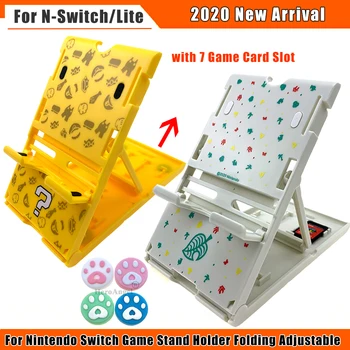 

2020 For Nintendo Switch Game Stand Holder Folding Adjustable Portable Foldable Holder Main Chassis Bracket Compact PlayStand