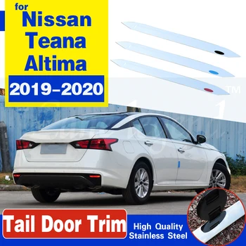 

Car Styling STAINLESS STEEL REAR TRUNK TAIL GATE DOOR LID COVER TRIM For Nissan Teana Altima 2019-2020 Car Accessories