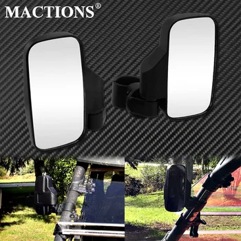 

Motorcycle 1.75"/ 2" Cafe Racer Rearview Side Mirrors For UTV For Polaris RZR 800 900 1000 For Yamaha YXZ Rhino For Bad Boy MTV