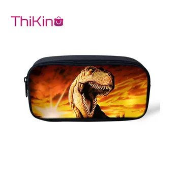 

Thikin Jurassic World Pencil Bags for Teens Pen Bag for boys Pen Case Student Makeup Storage HandBags Pen Purses for Kids
