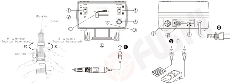 684ZZ наконечники подшипник 4x9x4 мм для сильного сверла наконечник кисти MR940ZZ бусины для дизайна ногтей подшипник