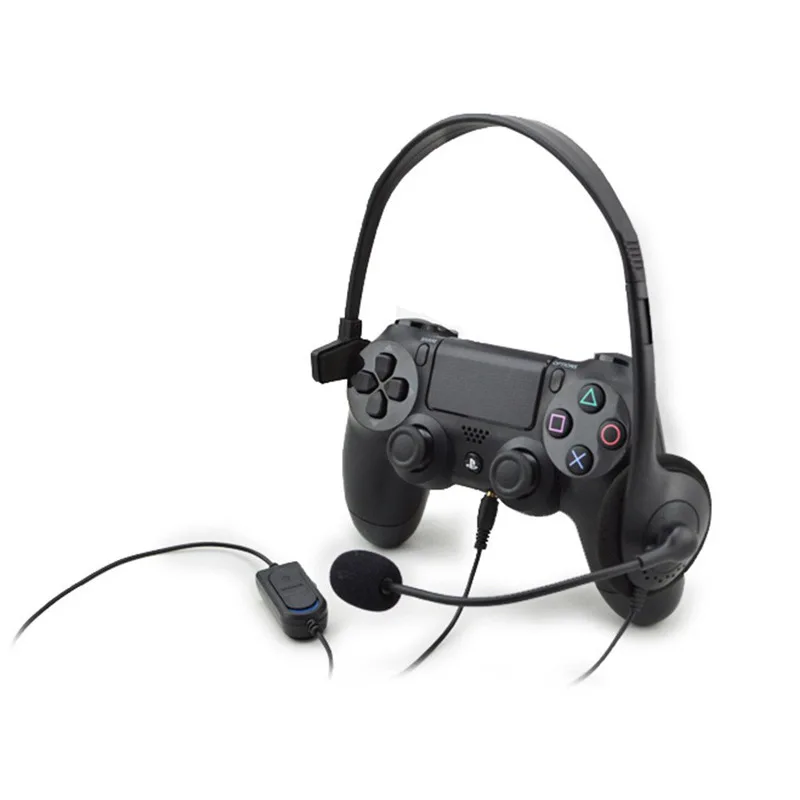 IG Over Ear Wired Earphone PC Headphone with Microphone Noise Cancelling and Volume Controls Suitable for PS4 Game Console