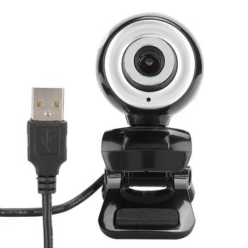 

002 480P Angle Adjustable Computer Camera with Built-In Microphone for Online Course