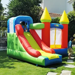 Inflatable Bounce House For Kids 3.5x3x2.7m Inflatable Jumping Trampoline Oxford PVC Inflatable Games Castle Bouncer Castle