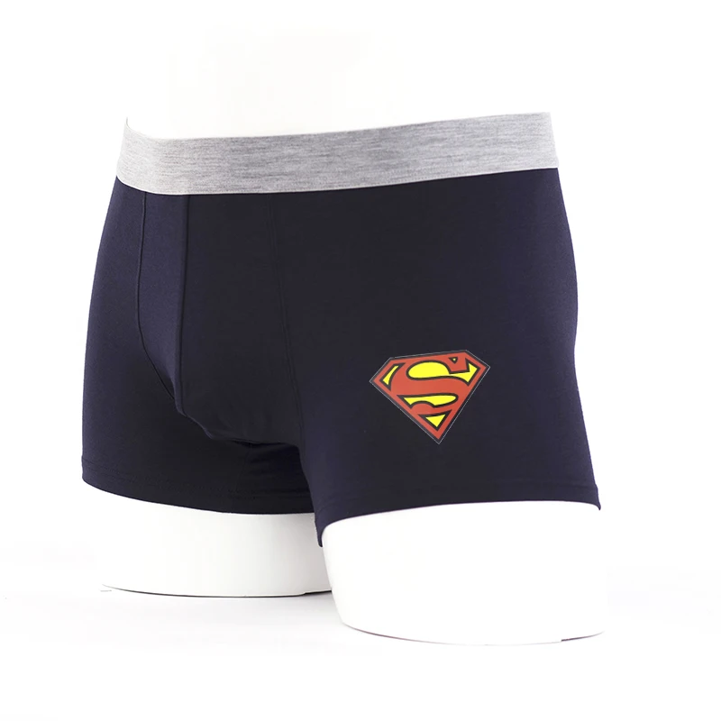 Мужские дышащие трусы-боксеры Superman нижнее белье из модала Calvinfully Calzoncillos Klein |