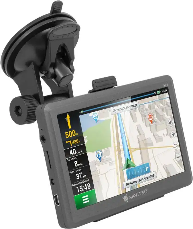 Навигатор Автомобильный GPS Navitel C500 5&quot 480x272 4Gb microSDHC черный | Дом и сад
