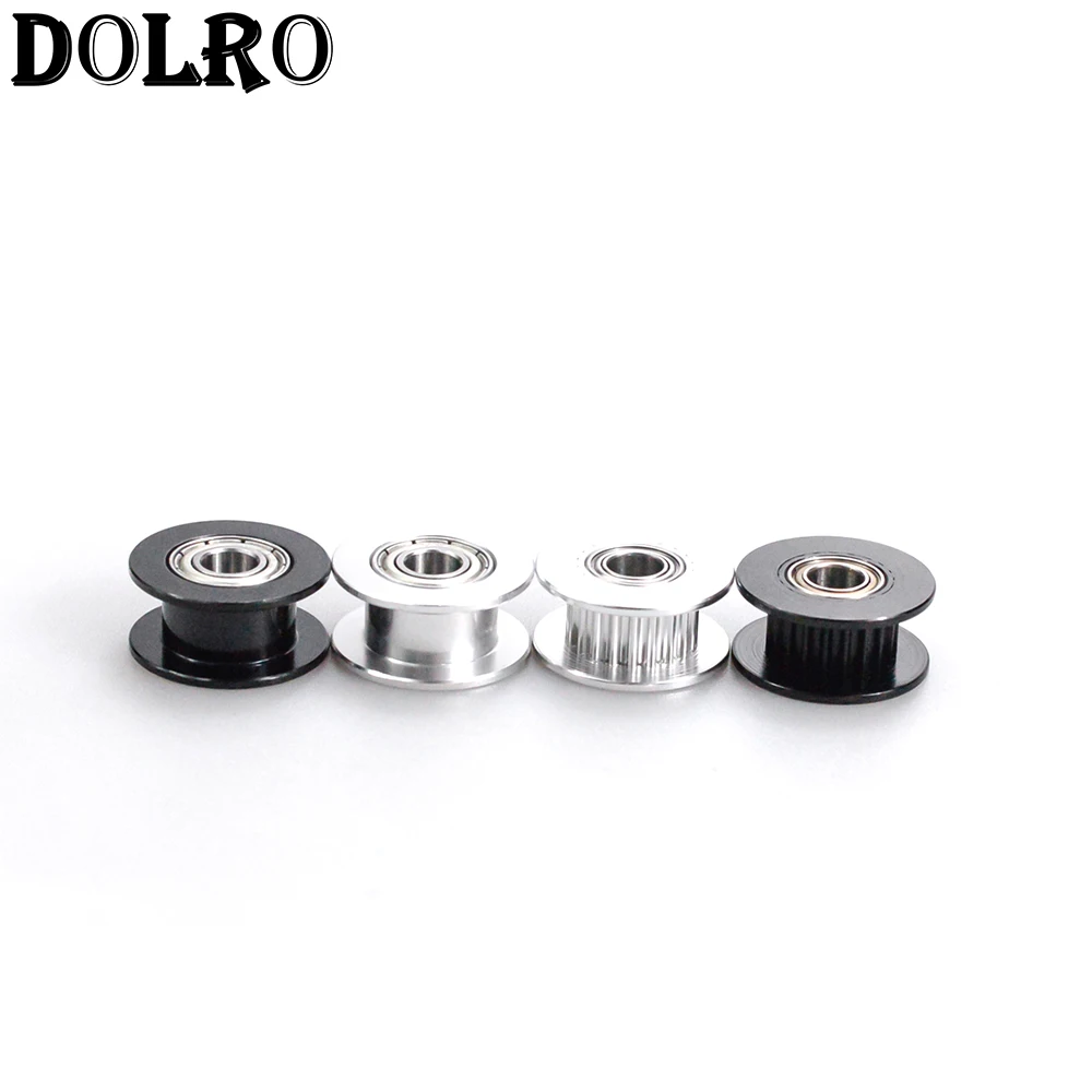 1pc GT2 Timing Pulley 16/20 Tooth Wheel Bore 3/4/5mm Aluminium Gear Teeth Width 6/10mm For 3D Printers Reprap Part timing pulley