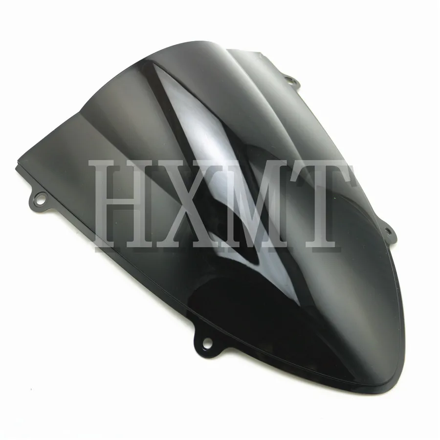 For Kawasaki Ninja 250 EX250 R ZX250R 2008 2009 2010 2011 2012 Motorcycle Windshield WindScreen Double Bubble screen EX ZX 250R silicone license plate frame