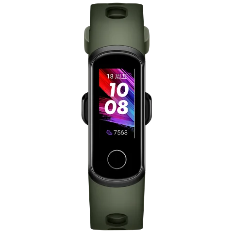 Army Green Браслет Honor Band 5i, умный браслет, зарядка через usb, контроль музыки, контроль уровня кислорода в крови, спортивный фитнес-браслет, спортивный трекер - Цвет: Army Green