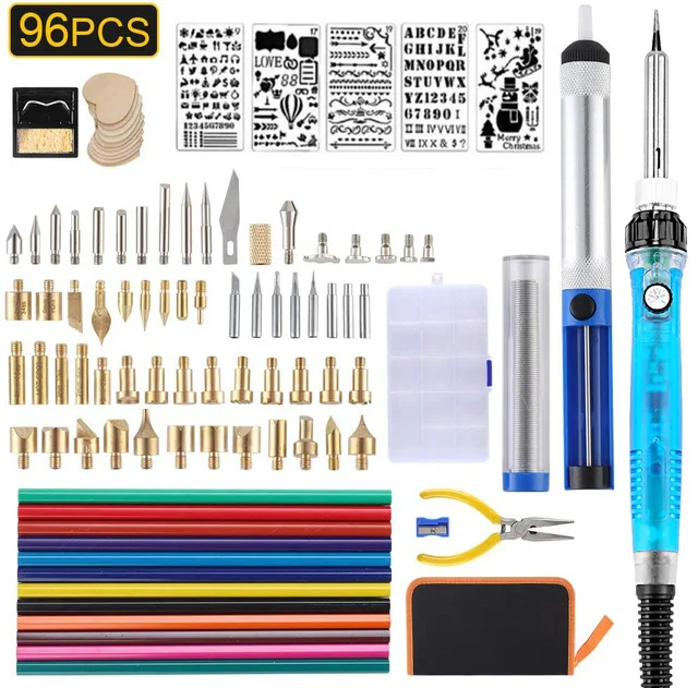 96pcs Wood Burning Kit, Professional Wood Burner Pen Tool, Creative Tool  Set