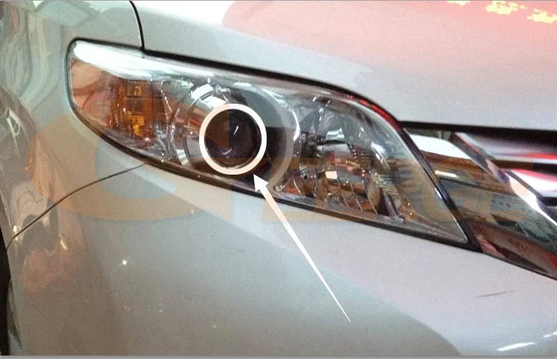 Для Toyota Sienna 2011 2012 2013 2014 2015 2016 2017 2018 отличные ультра яркие CCFL ангельские глазки Halo