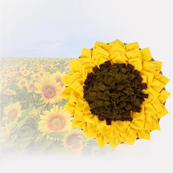 

Hot Dog Snuffle Mat Dog Training Blanket Dog Pet Snuffle Mat Washable Pet Mat IQ Training Pressure Releasing Nose Work Toy