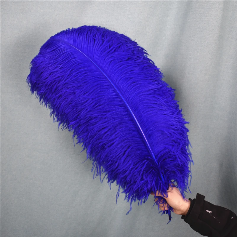 Ostrich Feathers 14-16 (10 pcs) - Royal Blue