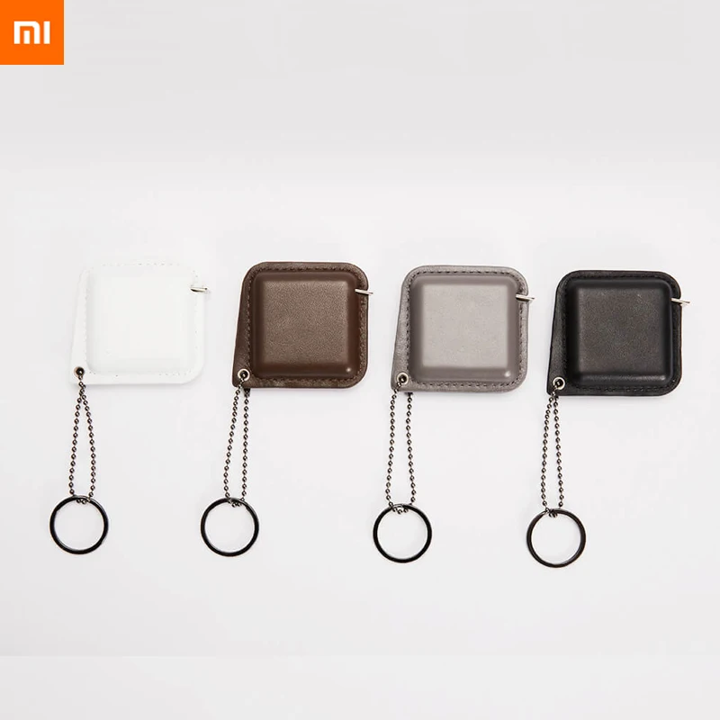 

original xiaomi Youpin Smartfern 1985inch ruler commonly used size protable rulers Pure leather The first layer of cowhide