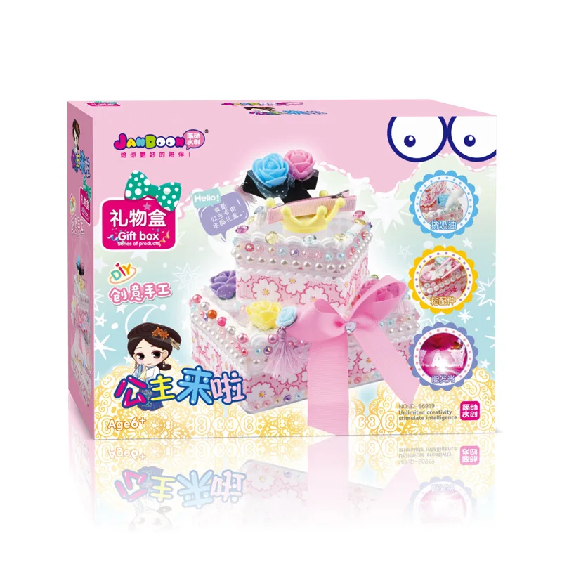 

Jane Dynamic Creative Parent And Child Interactive Children Creative Toy Manufacturers Direct Selling DIY Dressing up Storage Bo