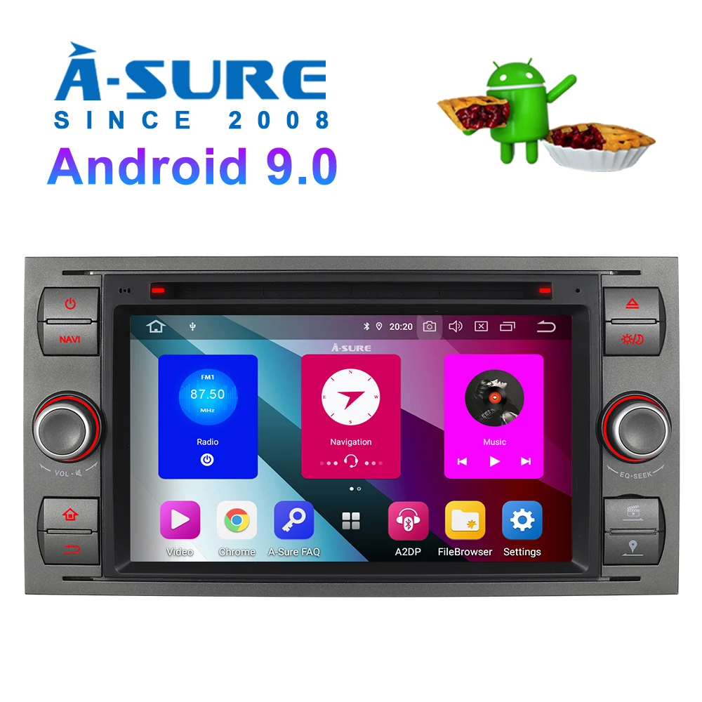 Sale A-Sure 2 Din 8 Core 4GB RAM Android 9.0 Car Radio GPS DVD Player Navigation For Ford Transit Galaxy Focus Mondeo Fiesta C-Max 2 Sale A-Sure 2 Din 8 Core 4GB RAM Android 9.0 Car Radio GPS DVD Player Navigation For Ford Transit Galaxy Focus Mondeo Fiesta C-Max 2