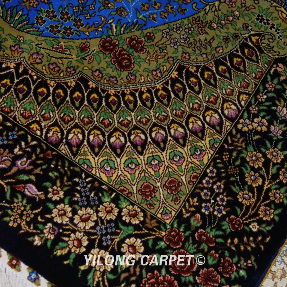 Yilong 3'x4. 5' Восточный ковер Турецкая ручной работы дешевые персидские ковры (TJ103A)