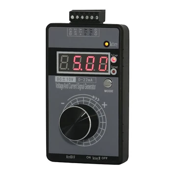

High Precision Handheld Portable 0-4-20MA Signal Generator Adjustable Current Voltage Analog Simulator with LED Display
