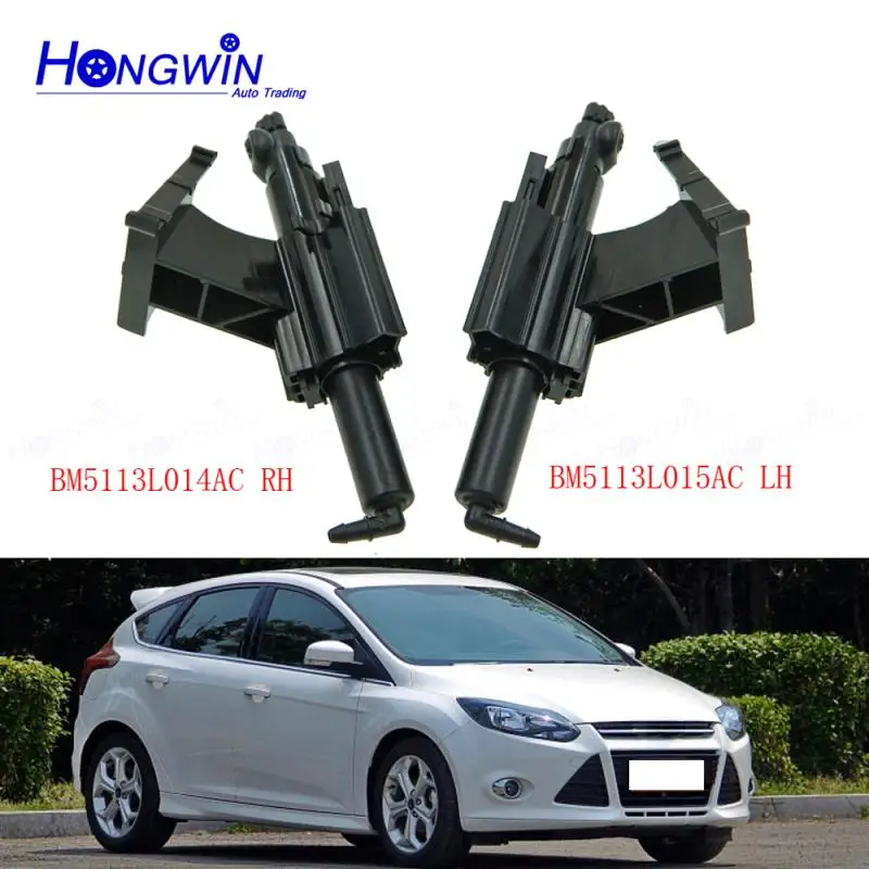 BM51-13L014-AC BM51-13L015-AC Front Headlight Washer Nozzle Jet Bracket For Ford Focus MK3 2012-2015 BM5113L014AC BM5113L015AC | Запчасти