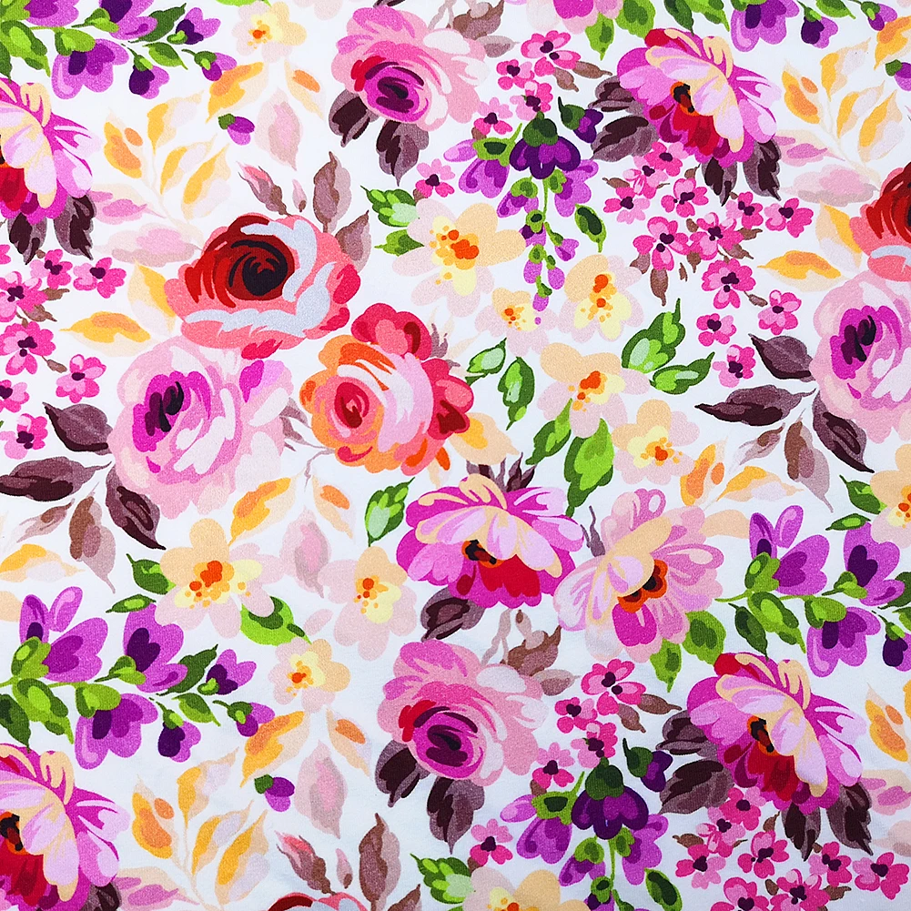 91 см x 160 см хлопчатобумажная ткань с принтом, эластичная ткань для шитья, шитья, Лоскутная одежда, аксессуары для головных уборов, эластичная ткань