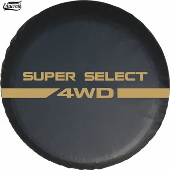 

Car 4X4 Leather Spare Wheel Tyre Cover For Suzuki Grand Vitara Jimny For Toyota FJ80 EFI 4700 For Mitsubishi Pajero V31 V32 V73