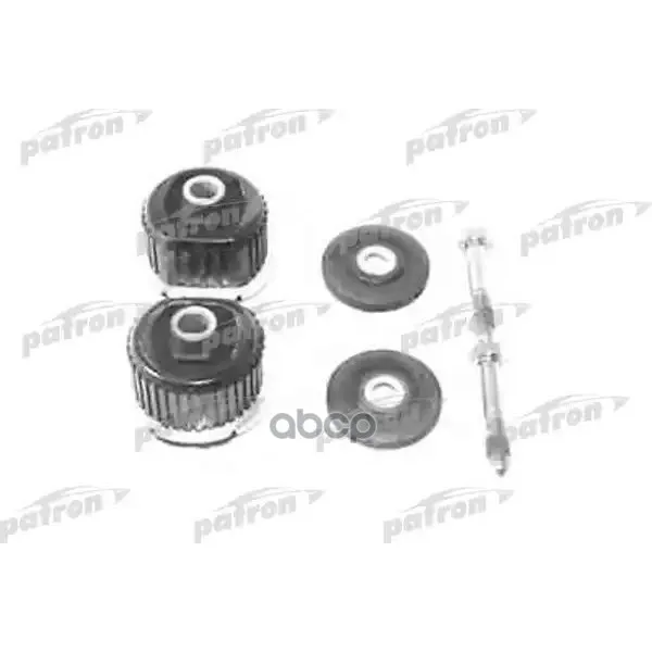 Сайлентблок Задней Балки Передний К-Кт Mercedes W124/201/202/208 82-02 PATRON арт. PSE1174