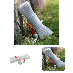 Steel Wire Core  Professional Fire Escape Safety Rappelling Rope Portable Rappelling Rope Anti-pilling   for Boating