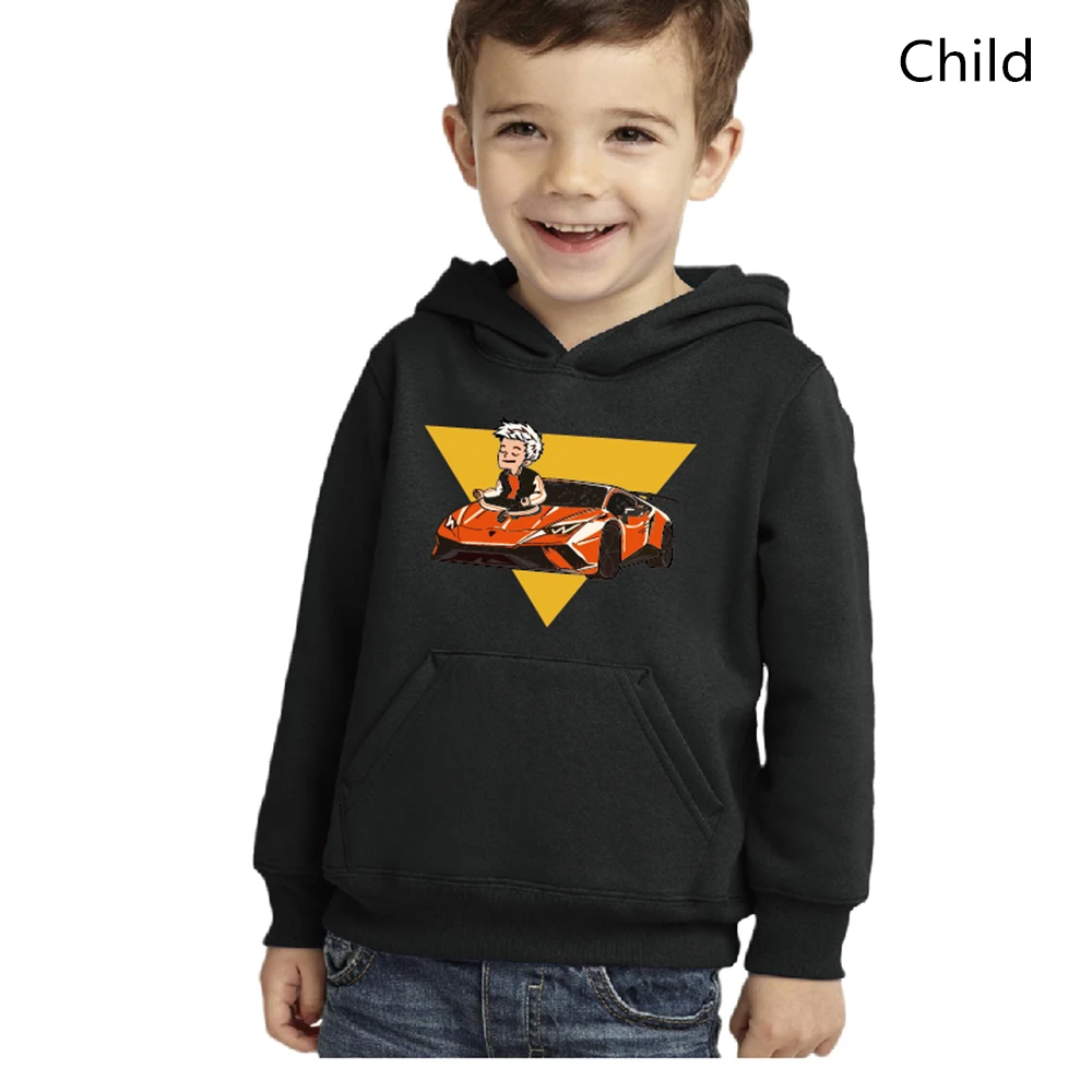 Family Outfits Hoody Shirt Childrens Spring Cotton Soft Youth Youth