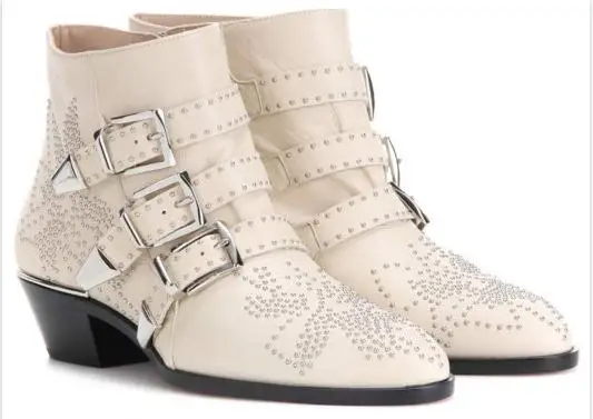 As Pic Botas Mujer; коллекция года; осенние ботинки челси; ботильоны для женщин на среднем каблуке; Bota Feminina; женская обувь с острым носком; Zapatos De Mujer - Цвет: As Pic