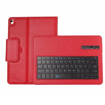 

For New iPad 7th Generation 10.2 Inch 2019 Removable Bluetooth Keyboard Case Flip Leather Cover Mechanisms PU Cover 200 mAh