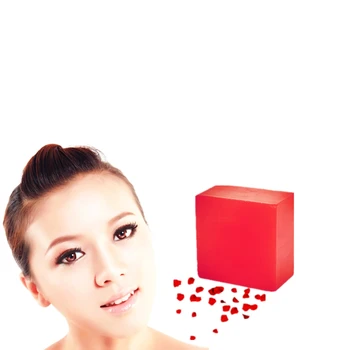 

1Pcs Rose Hyaluronic Acid Essence Face Washing Soaps 12 Hours Lasting Moisturizing Beauty Soap Handmade Anti Wrinkle Soaps 100g