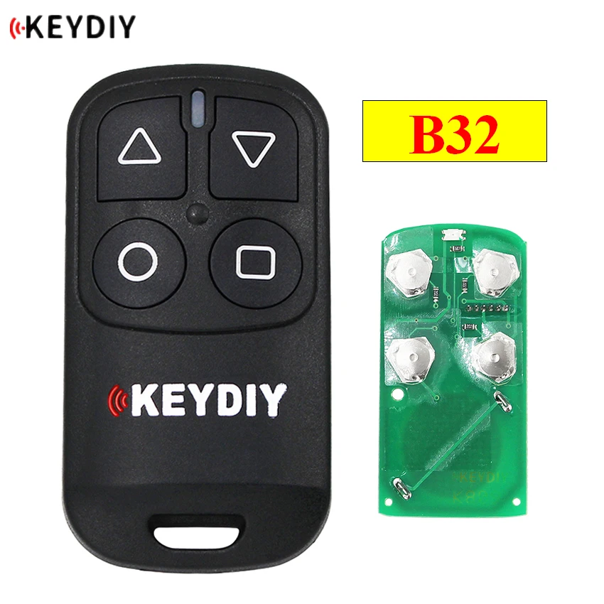 Пульт дистанционного управления KEYDIY B32 на 4 кнопки для гаражных ворот KD900 URG200 KD X2/KD