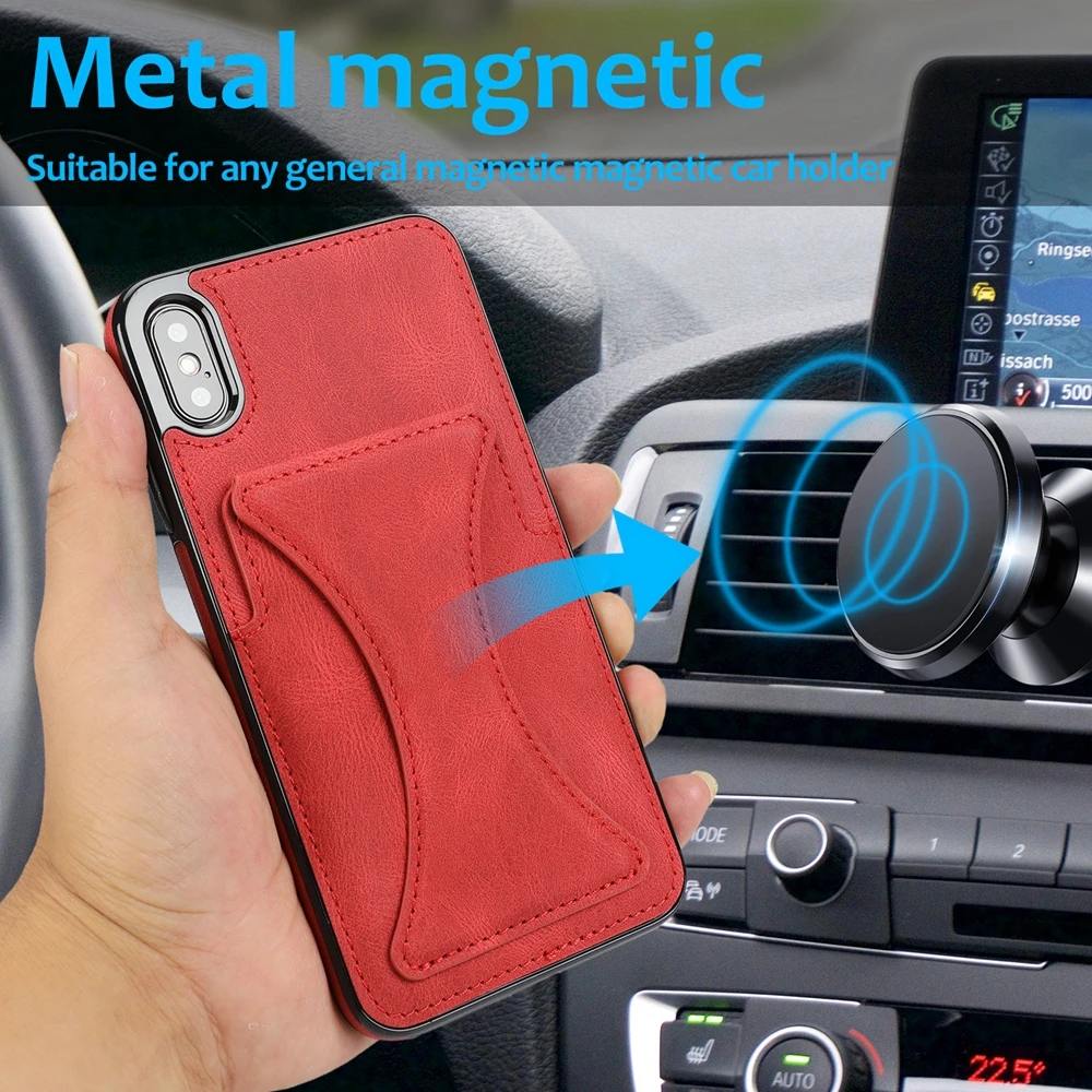 Luxury Wallet Card Slot PU Leather Phone Case for iPhone 11 12 Pro Max 13 Mini SE 2 X Xs Xr 7 8 Plus Magnetic Fold Stand Cover Luxury Wallet Card Slot PU Leather Phone Case for iPhone 11 12 Pro Max 13 Mini SE 2 X Xs Xr 7 8 Plus Magnetic Fold Stand Cover