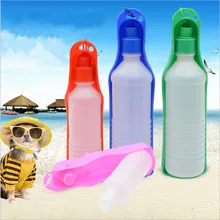 250 мл, 500 мл, поилка для домашних животных, бутылка для питья собак, кошек, миска для кормления собак, кошек, поилка для домашних животных, дорожный Открытый чайник