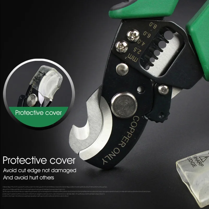 Online TAIWAN LAOA SK5 Material 3 en 1 multifunción Cable pelador cortador electricista alicates cables de corte