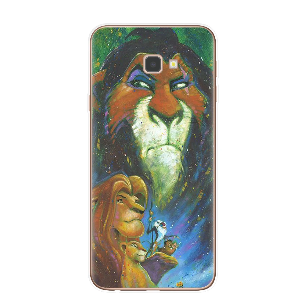 Роскошный чехол для телефона Lion King nala simba timon для samsung J3 J5 J7 J4 J6 Plus Note 8 9 10 Pro Coque Fundas