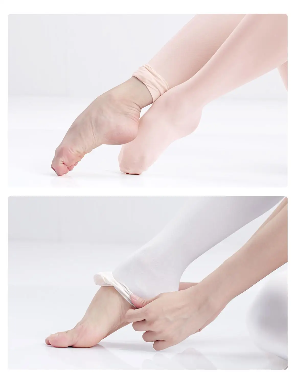 Wholesale Ballet Tights 60D Convertible Ballet Stockings Woman Ballet Dance Leggings Seamless Pantyhose With Hole 3 Pairs Tights