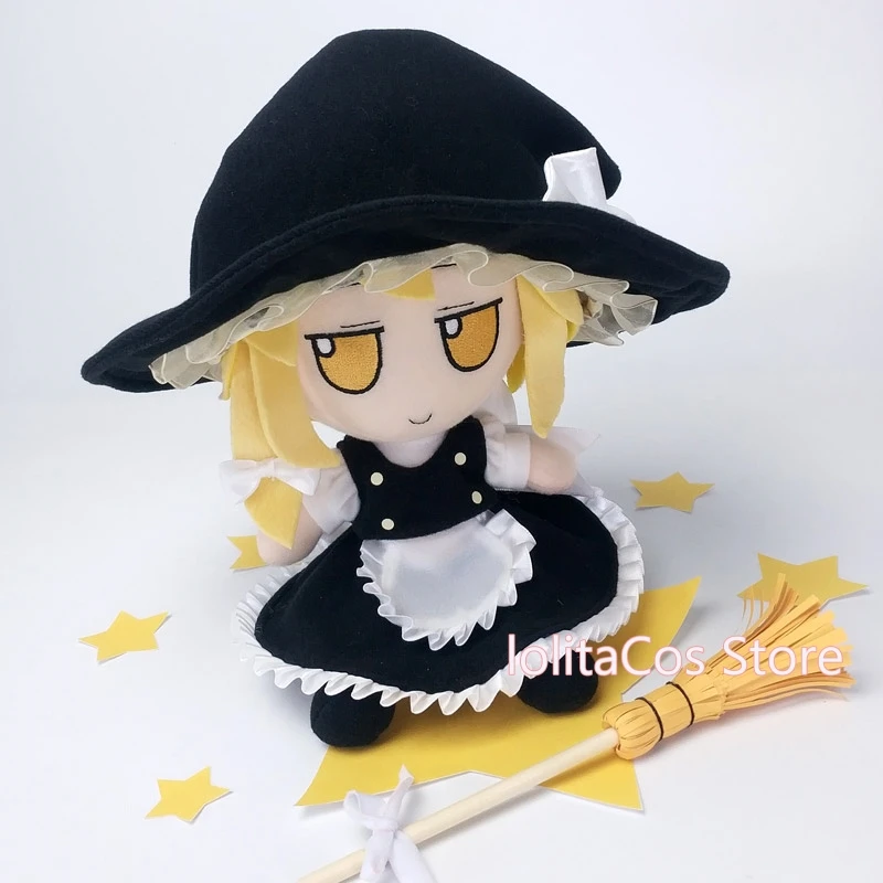 Японское аниме TouHou проект Kirisame Marisa Косплей милая Кукла Плюшевая мягкая подушка