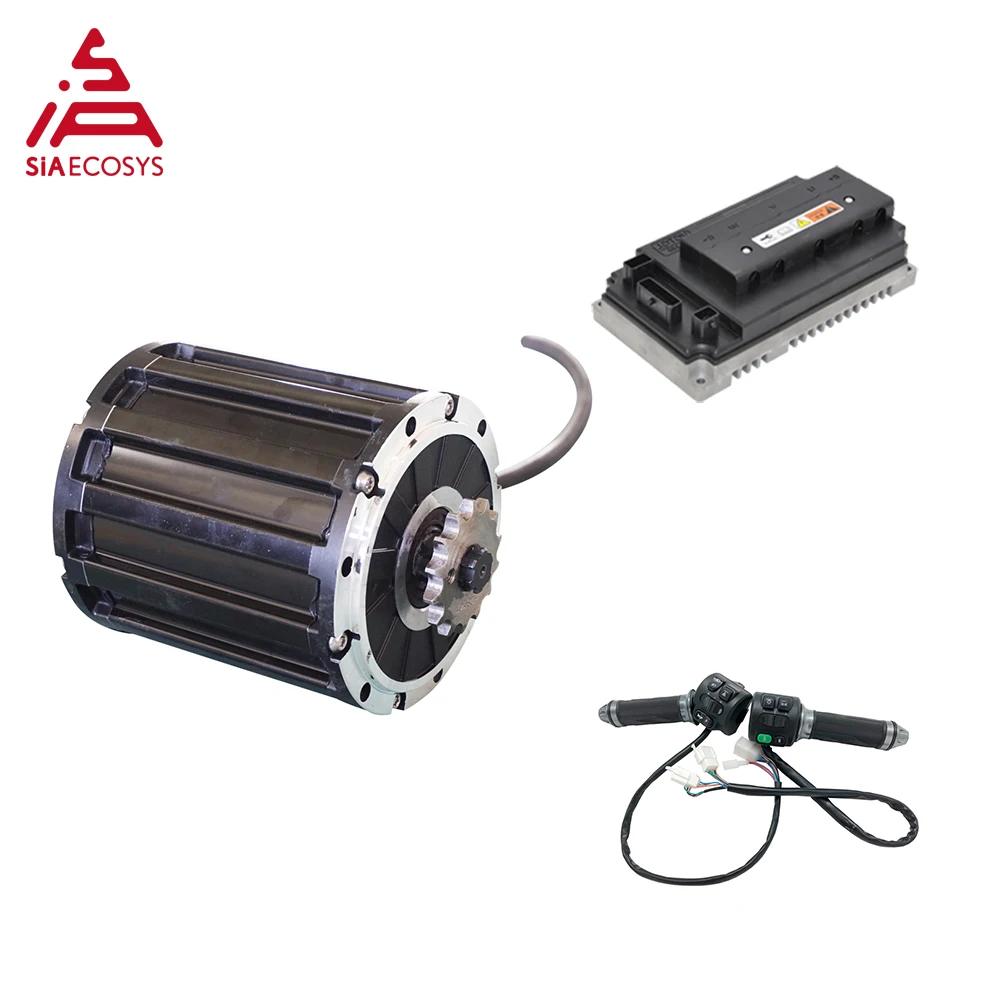 US $387.00 QS Motor 2000W 120 Belt Design Mid Drive Motor With EM100SP Controller System