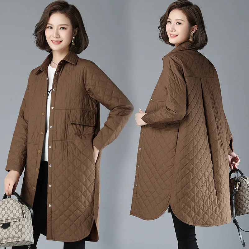 

Convention Long Sleeve Mid-length Straight-Cut Black And White with Pattern Single Breasted Commuting Solid Color WOMEN'S Dress