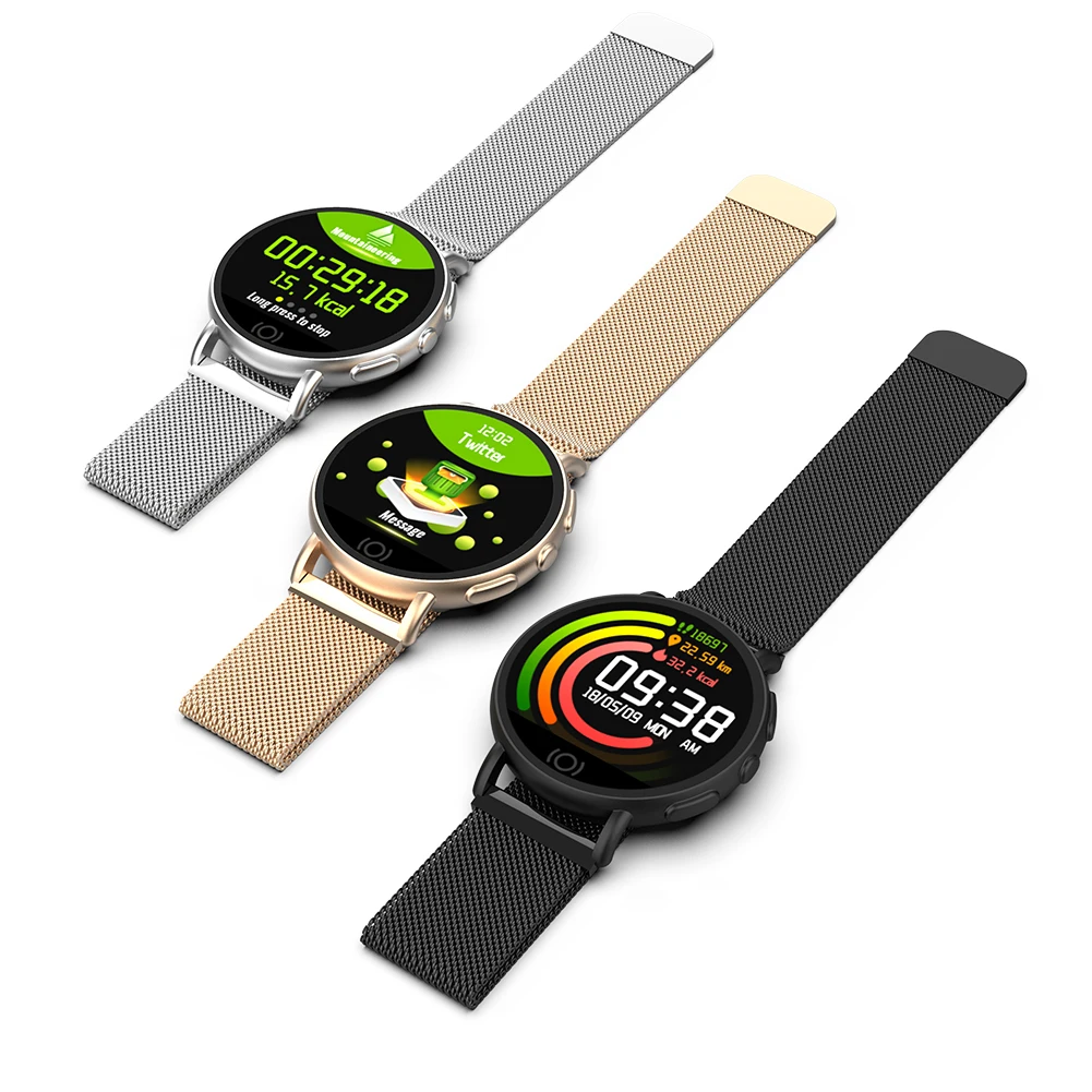 Умные часы браслет водонепроницаемые спортивные для Android Ios умные пульсометр