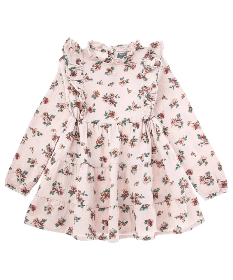 dress Детская Рождественская одежда бутик рождественских нарядов наряды для Дня благодарения бутик детская одежда рождественское платье для малышей - Цвет: dress