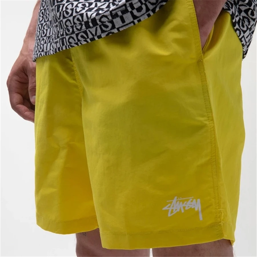 Pantalones cortos deportivos y de ocio para hombre, Shorts de poliéster para correr, secado rápido, Skateboard, gimnasio, Fitness, 3 puntos, novedad de verano 2021