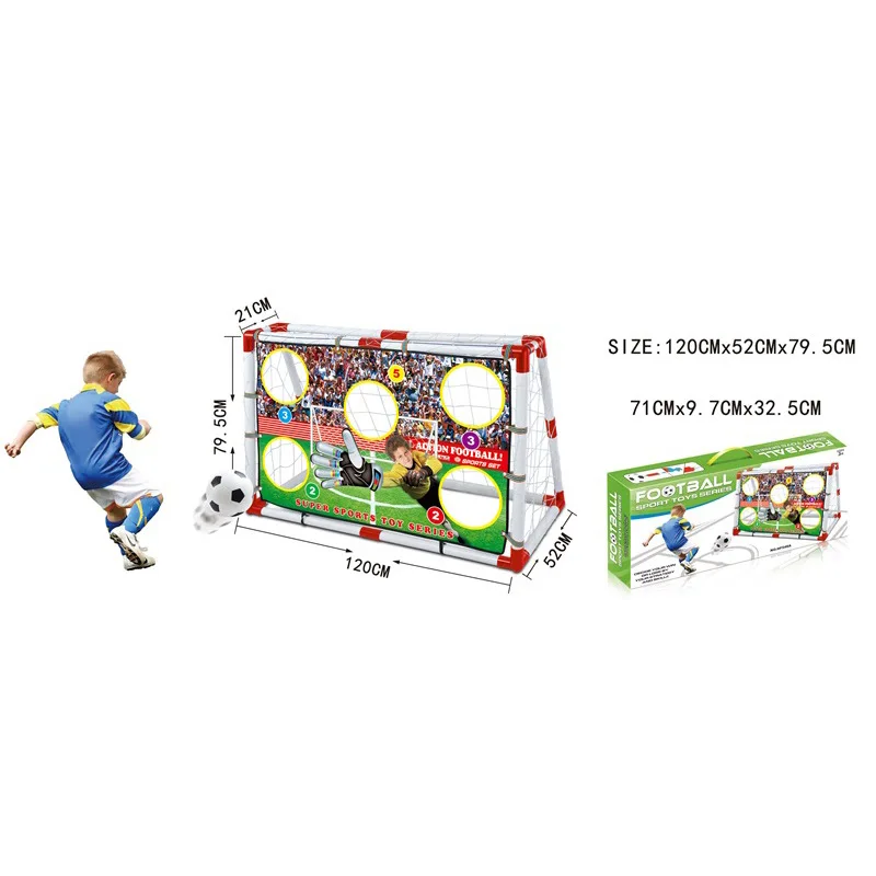 

New Style Children Assembled with Baffle Football Door Outdoor Casual Sports Large Size Football Door Frame Set