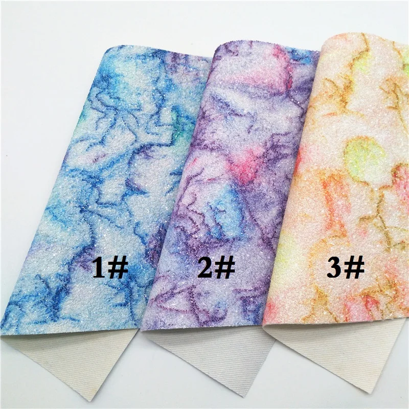 Glitterwishcome 21X29 см A4 размер мраморный блеск с принтом кожа, плотная блестящая кожа, блестящая ткань винил для бантов, GM644B