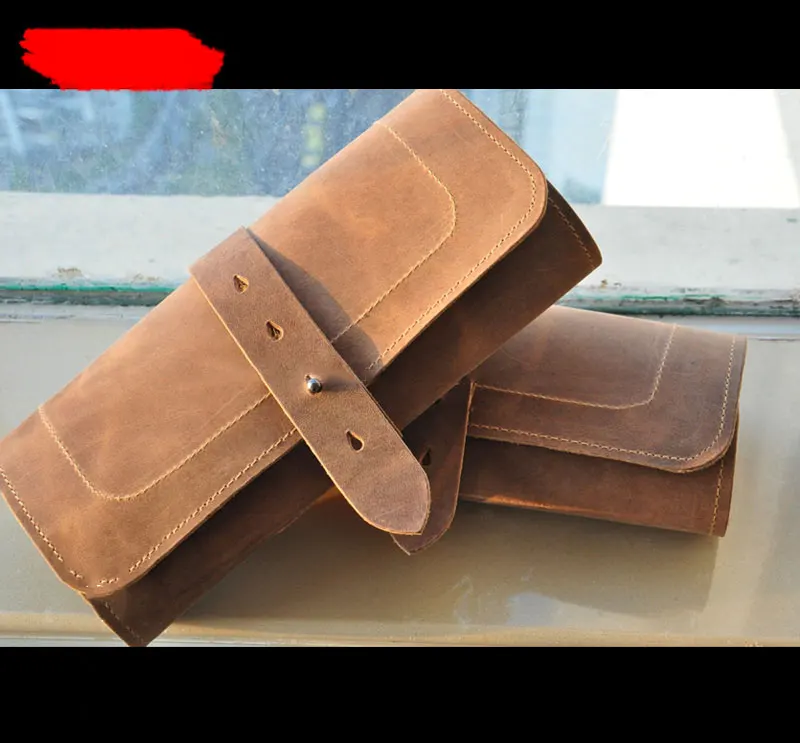 22cm * 31.5cm 휴대용 레트로 가죽 담배 파우치 가방 담배 케이스 단일 일 용품 담배 보관 가방 패션 선물