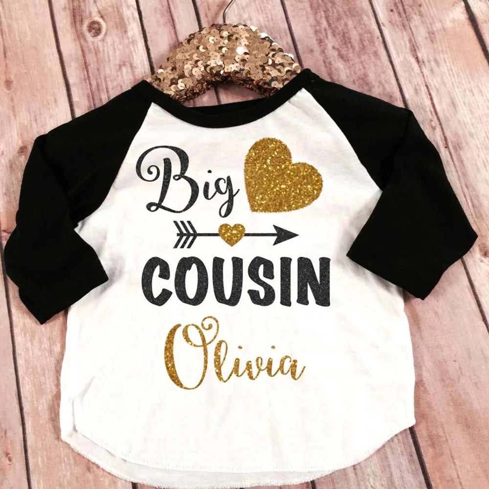 Custom Big Cousin Shirt Personalized 