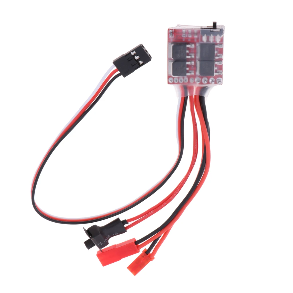 Electric Speed Controller Brush ESC 20A 2S for Mini-Z AWD DIY Upgrade Parts / RC Military Truck | Игрушки и хобби
